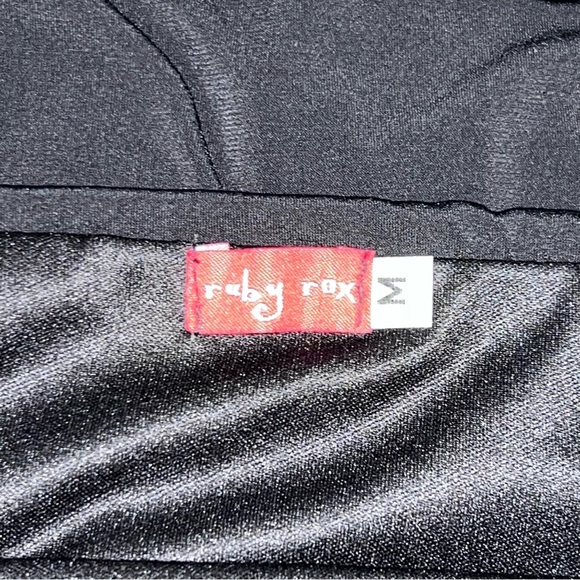 Ruby Rox Black Ruched Jumpsuit - Picture 4 of 4